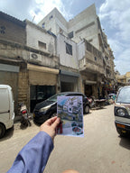 Collectable Karachi Leather Bazaar Post Card