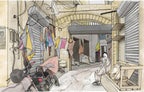 Collectable Karachi Leather Bazaar Post Card