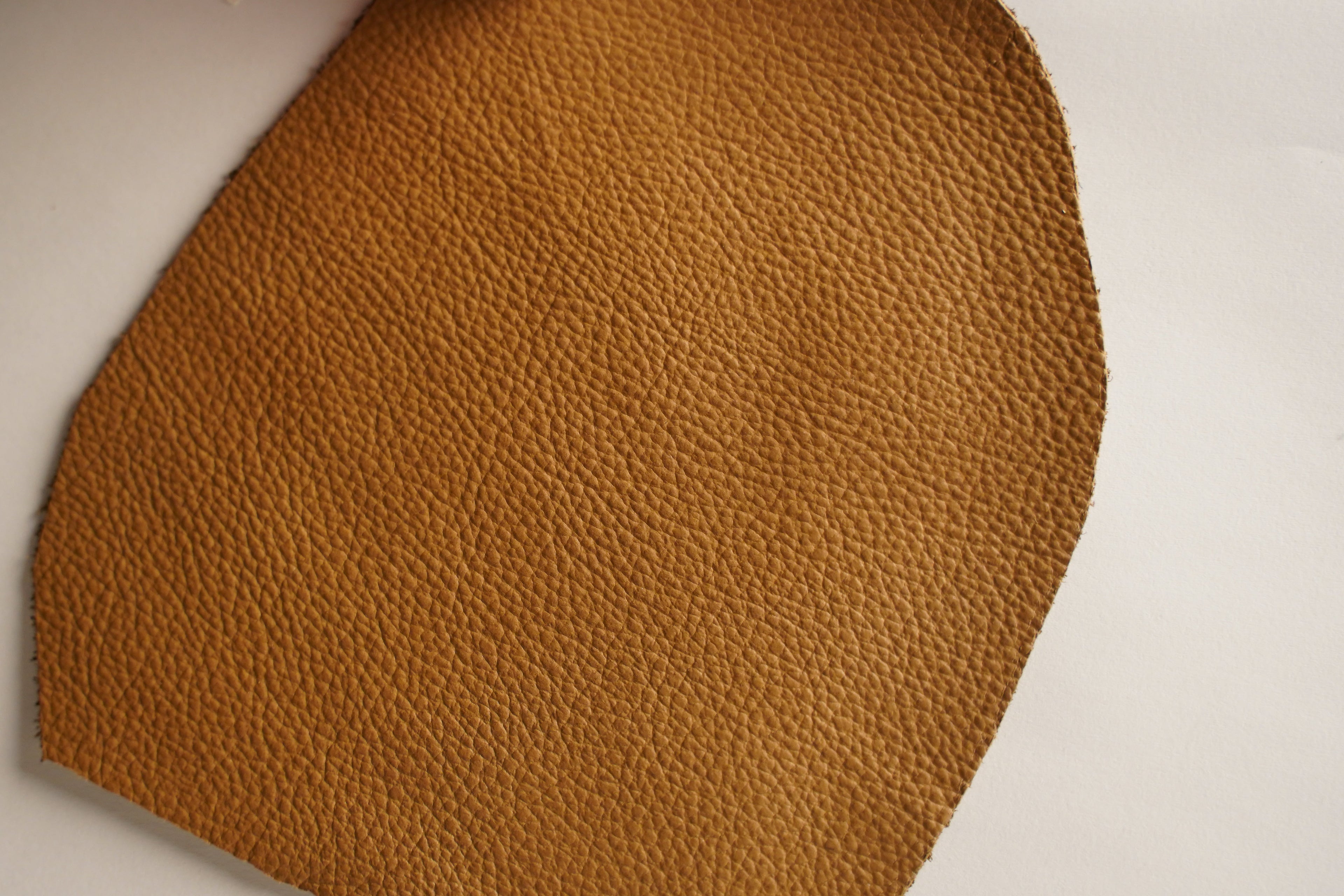 Aline Butternut - Light Pebbled CowHide Upholstery