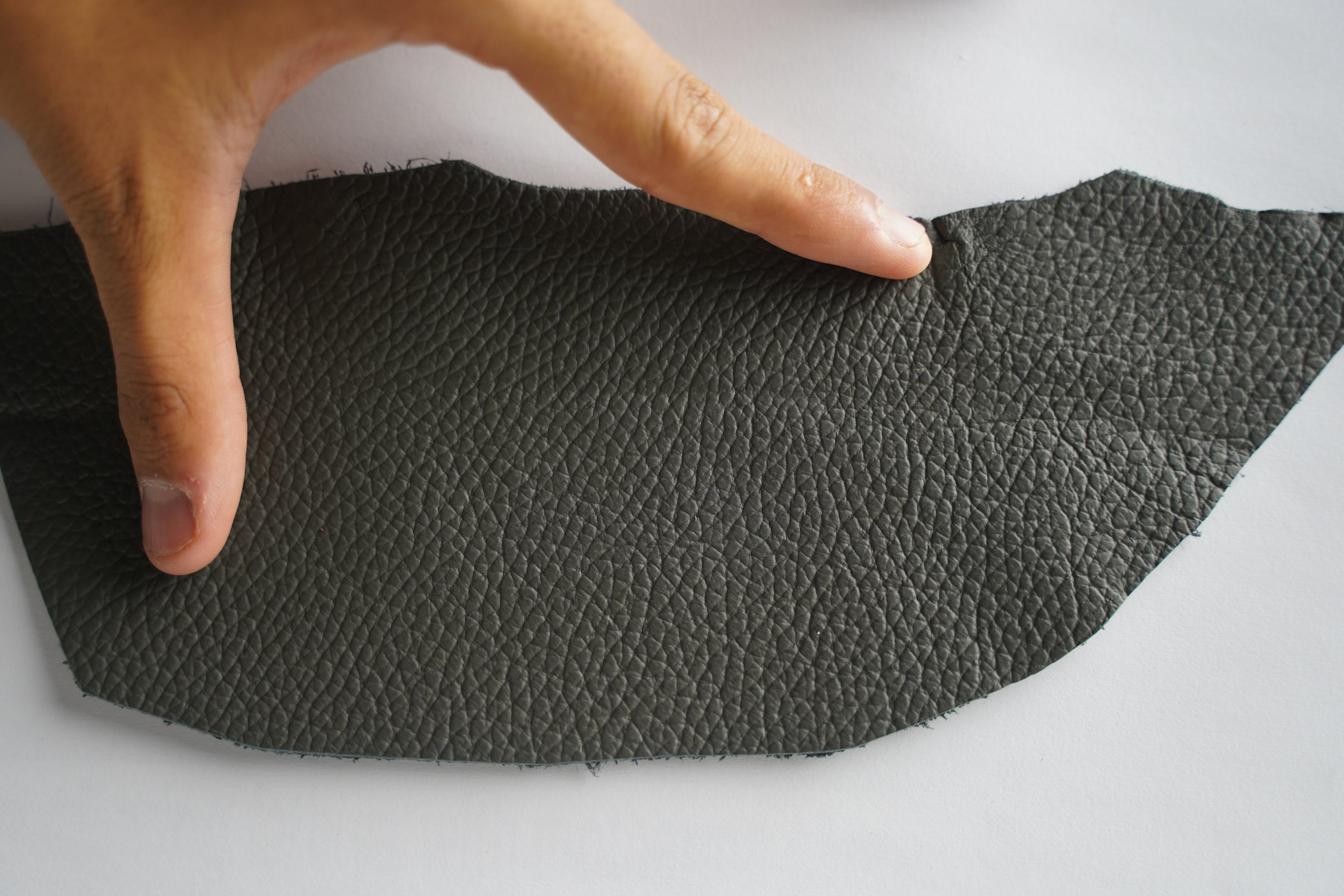 Toronto - Silver Heavy Pebbled Upholstery Cowhide