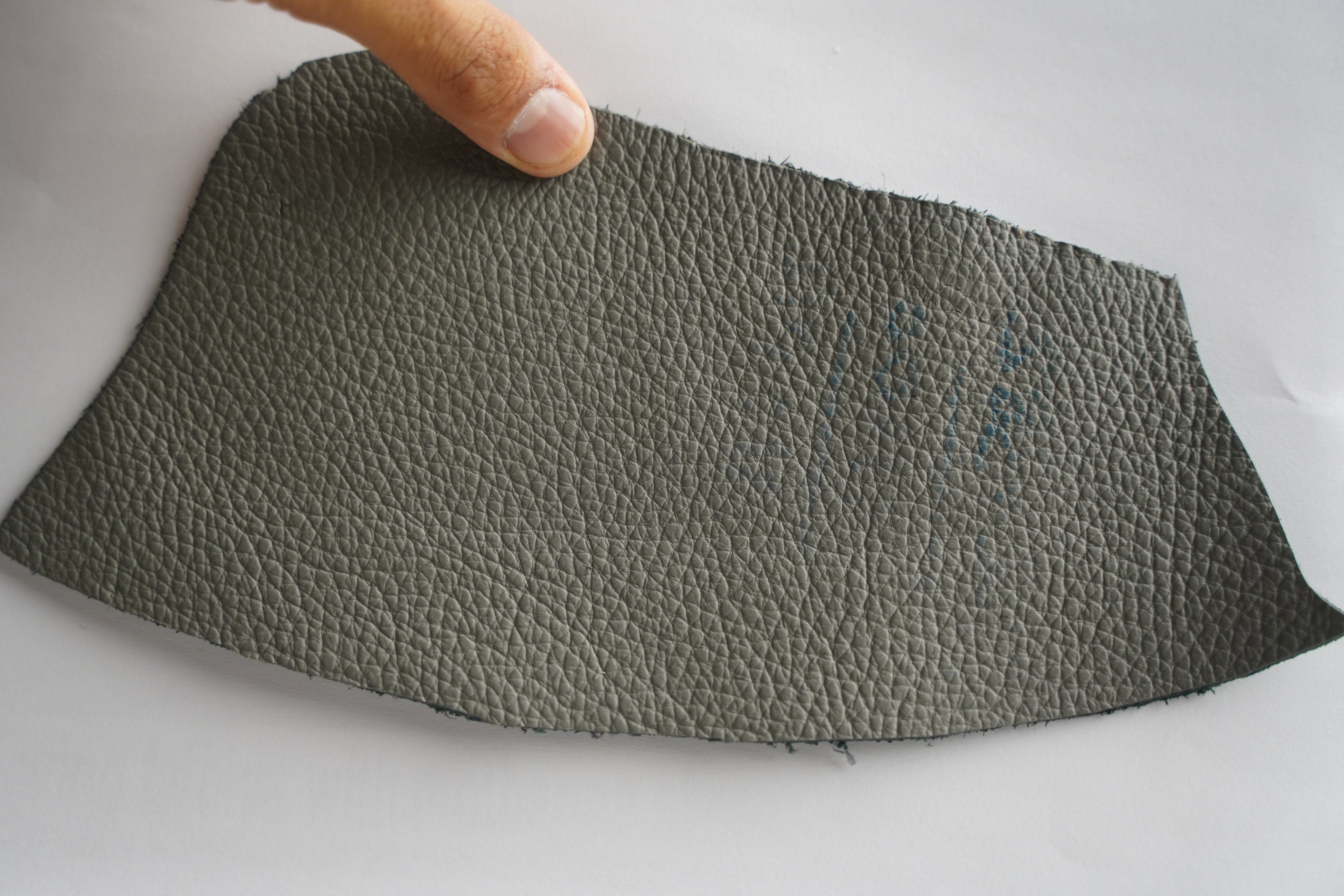Toronto - Silver Heavy Pebbled Upholstery Cowhide