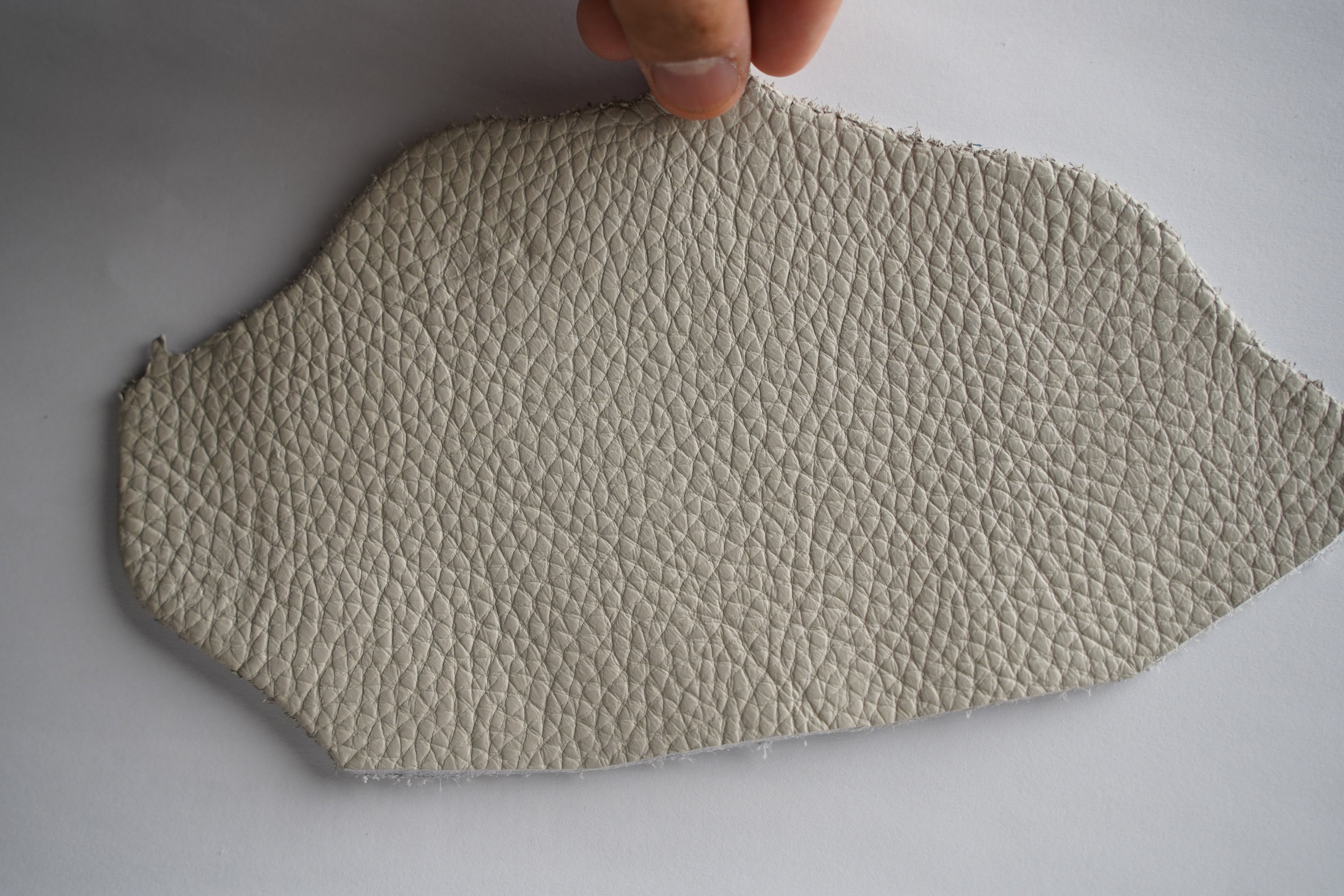 Toronto - Silver Heavy Pebbled Upholstery Cowhide