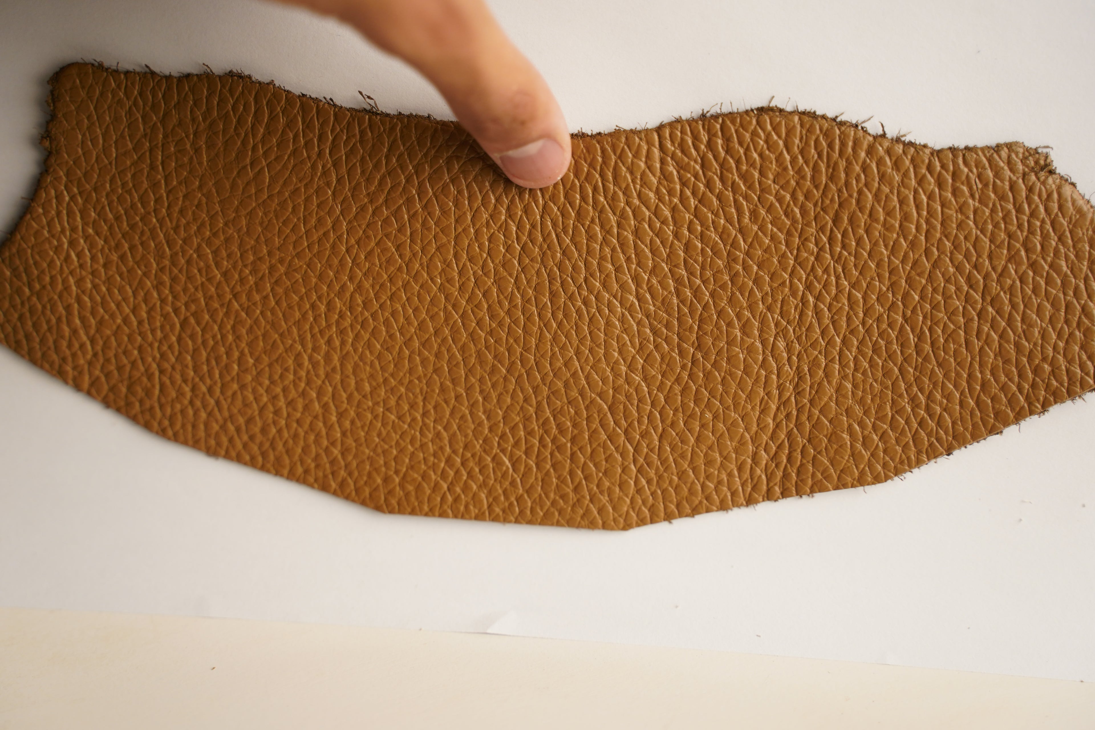 Toronto - Silver Heavy Pebbled Upholstery Cowhide